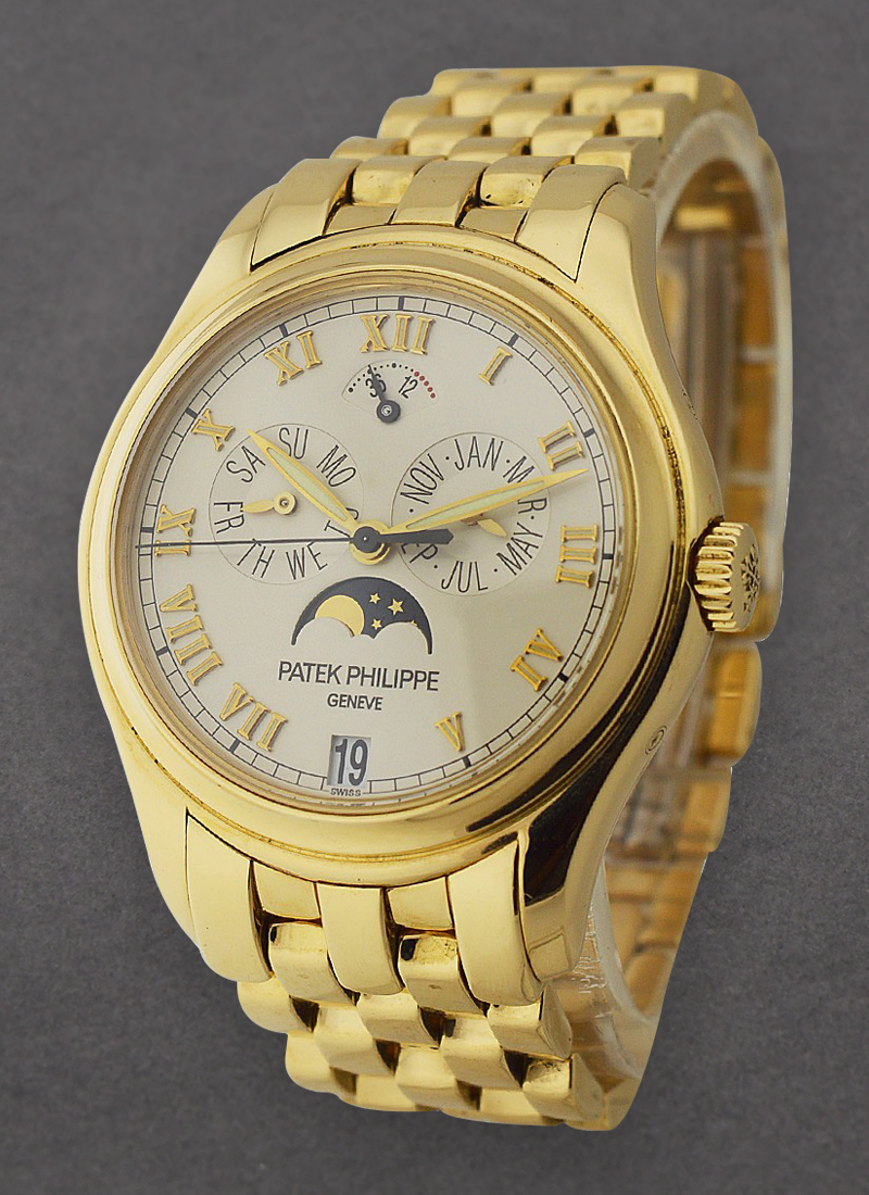 Patek Philippe Ref 5036/1J - Annual Calendar with Moon in Yellow Gold