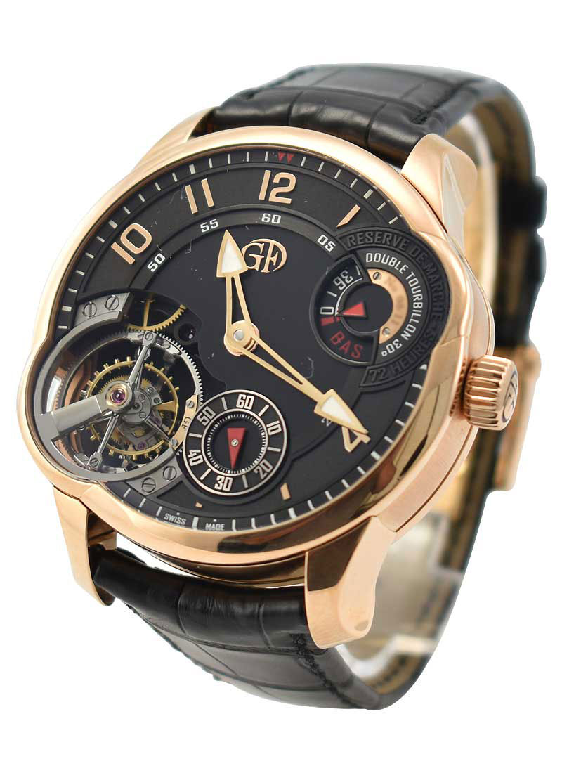 Greubel Forsey Double Tourbillon 30° Asymetrique in Rose Gold Double Tourbillon-30 Degree Asymetrique