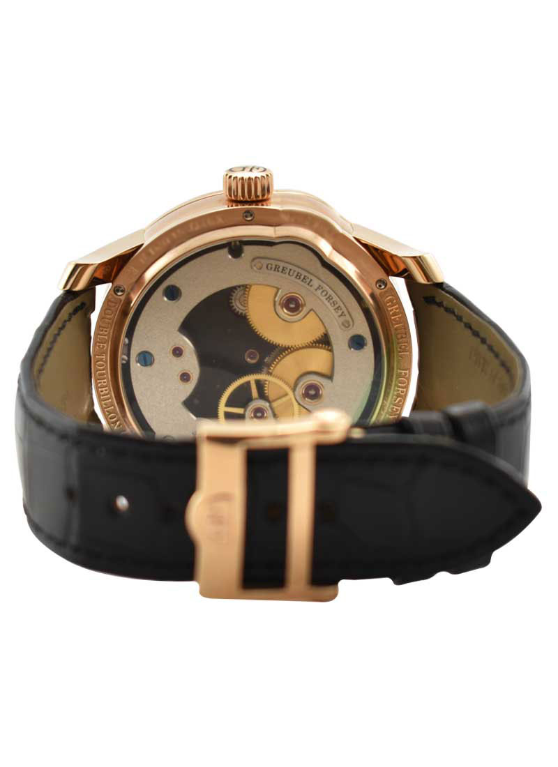 Greubel Forsey Double Tourbillon 30° Asymetrique in Rose Gold Double Tourbillon-30 Degree Asymetrique