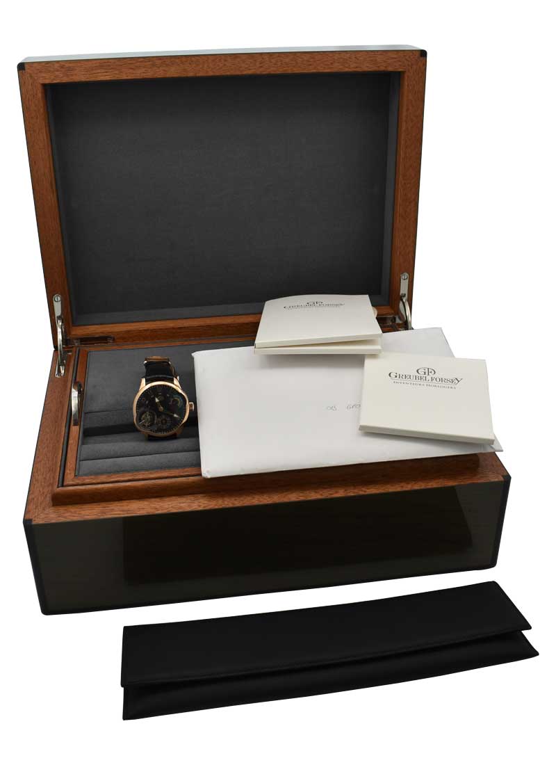 Greubel Forsey Double Tourbillon 30° Asymetrique in Rose Gold Double Tourbillon-30 Degree Asymetrique