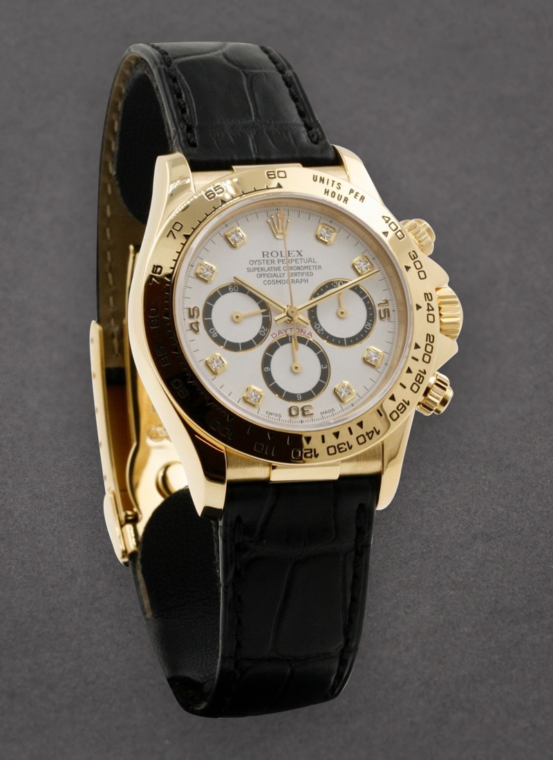 Pre-Owned Rolex Daytona in Yellow Gold with Zenith Movment