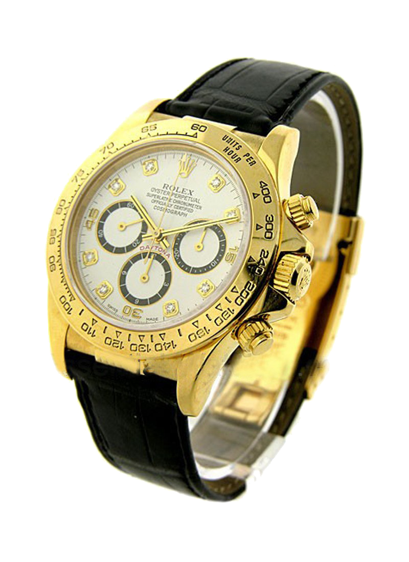 Pre-Owned Rolex Daytona in Yellow Gold with Zenith Movment