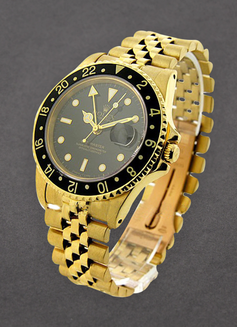 Pre-Owned Rolex GMT-Master in in Yellow Gold