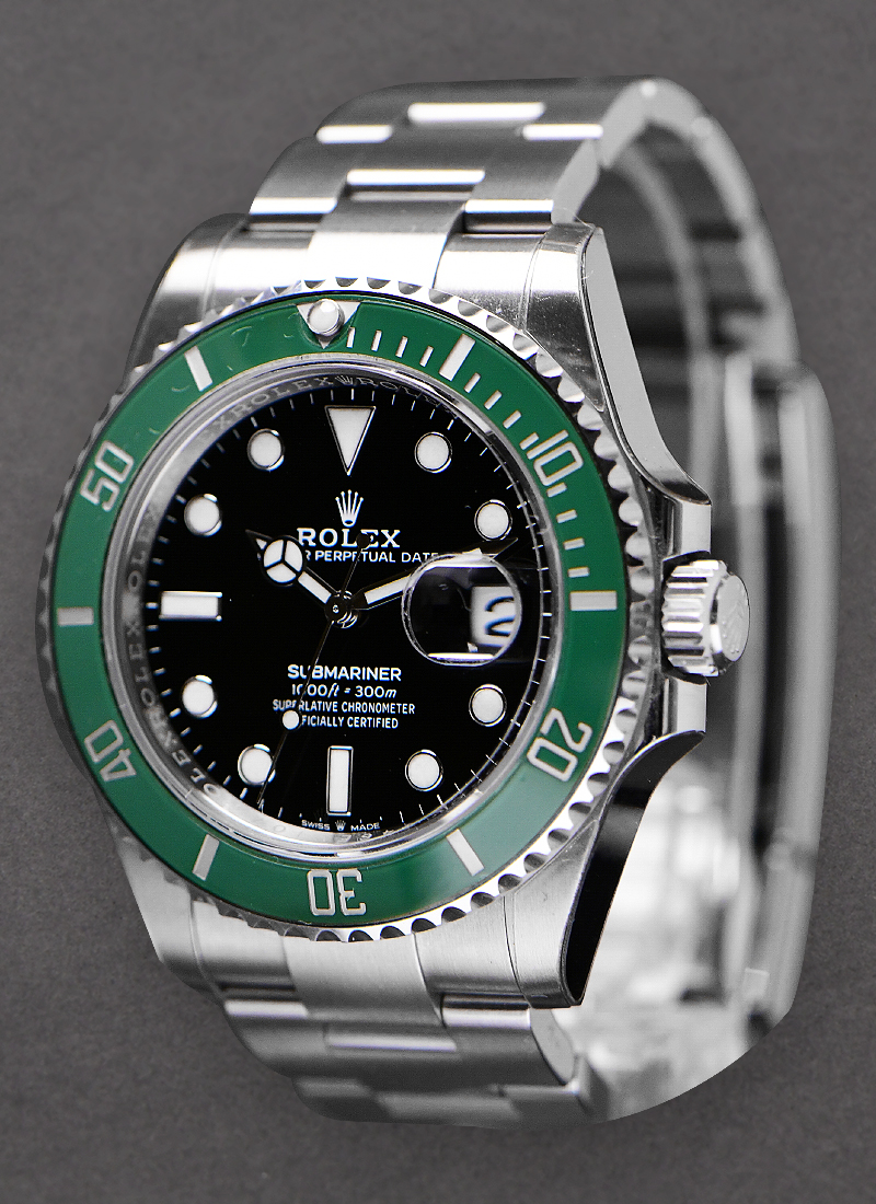Pre-Owned Rolex 41mm Submariner Starbucks with Date in Steel on Oyster Bracelet with Black Dial