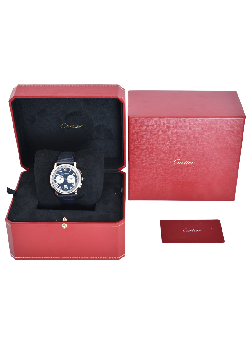 W1556239 Cartier Rotonde White Gold | Rostovsky Watches