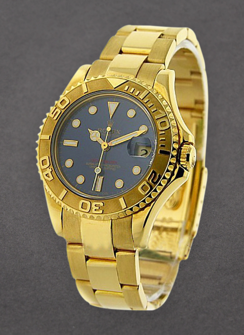 Pre-Owned Rolex Yacht-Master Mid Size in Yellow Gold