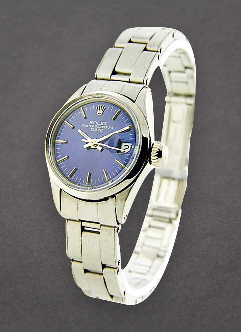 Pre-Owned Rolex Lady's Datejust in Steel with Smooth Bezel