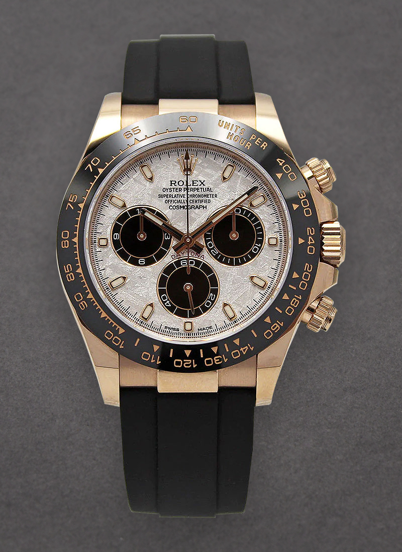 Pre-Owned Rolex Daytona 40mm in Rose Gold with Black Ceramic Bezel