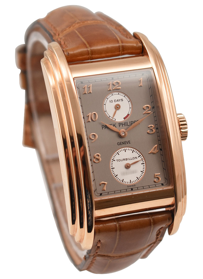 Patek Philippe Tourbillon 10 Day Power Reserve in Rose Gold 5101R-001