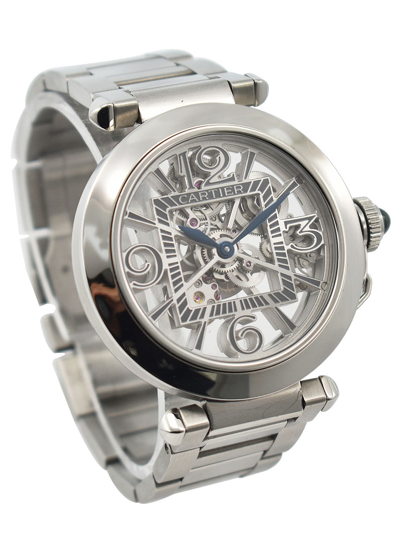 Cartier pasha skeleton hot sale