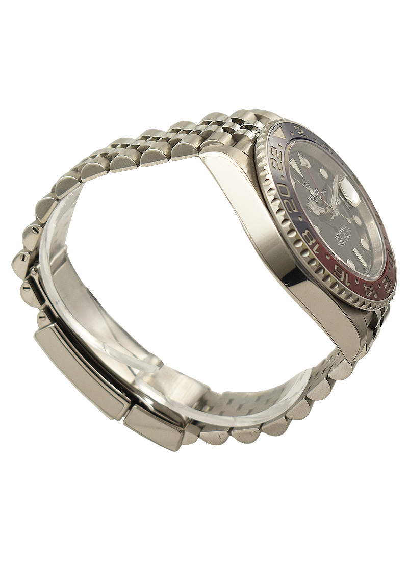 126710BLRO Rolex GMT-Master II White Gold | Rostovsky Watches