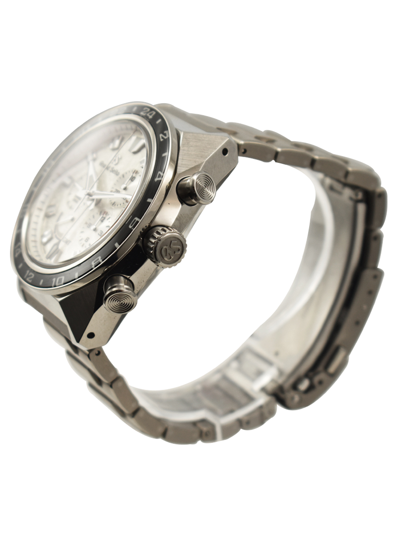 純銀　銀盃　67g GRAND SEIKO SBGX267 White dial 9F Quartz Analog Silver