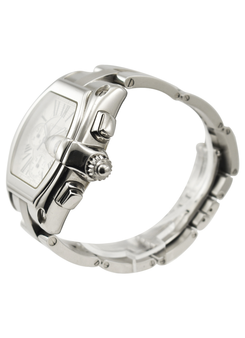 2618 Cartier Roadster Chronograph Steel | Rostovsky Watches