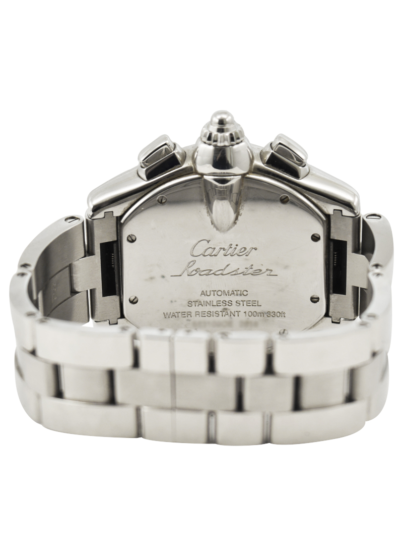 2618 Cartier Roadster Chronograph Steel | Rostovsky Watches