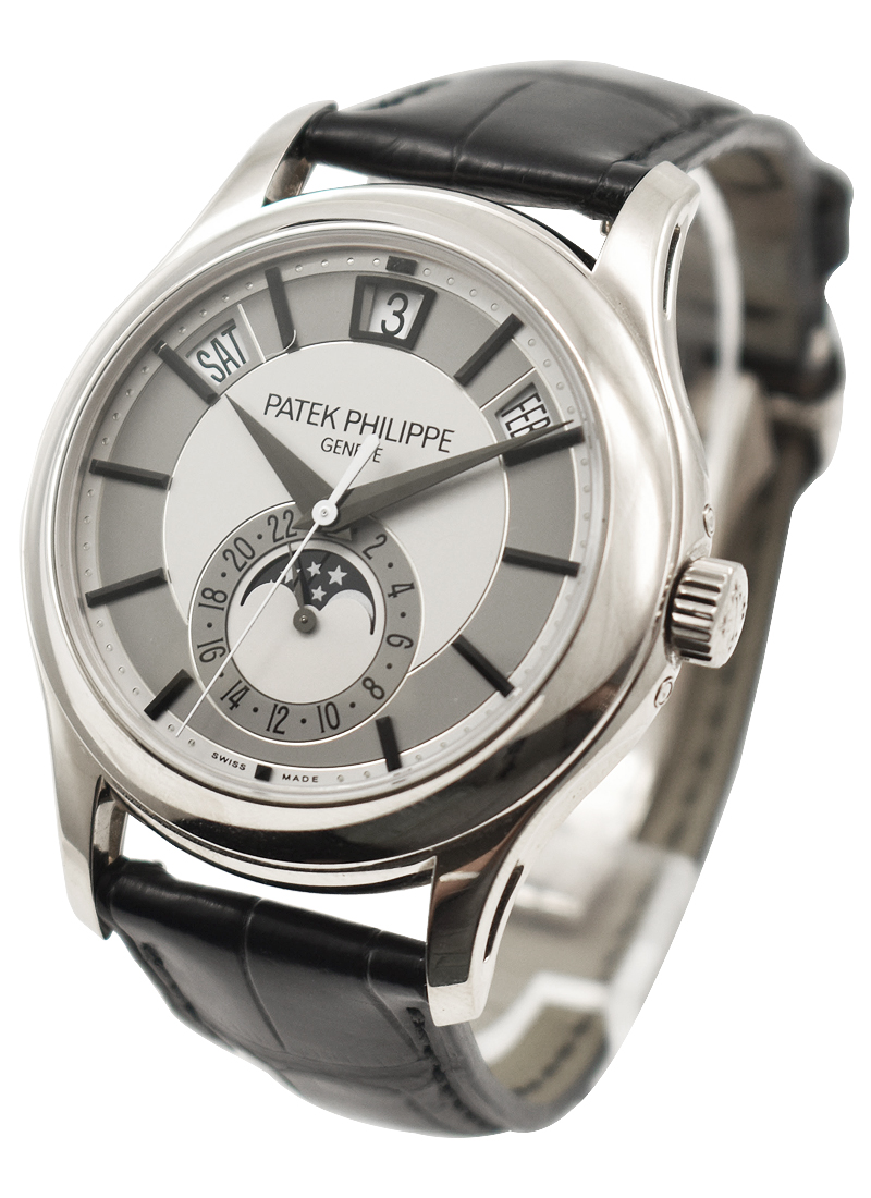 Patek Philippe Annual Calendar in White Gold 5205G-001