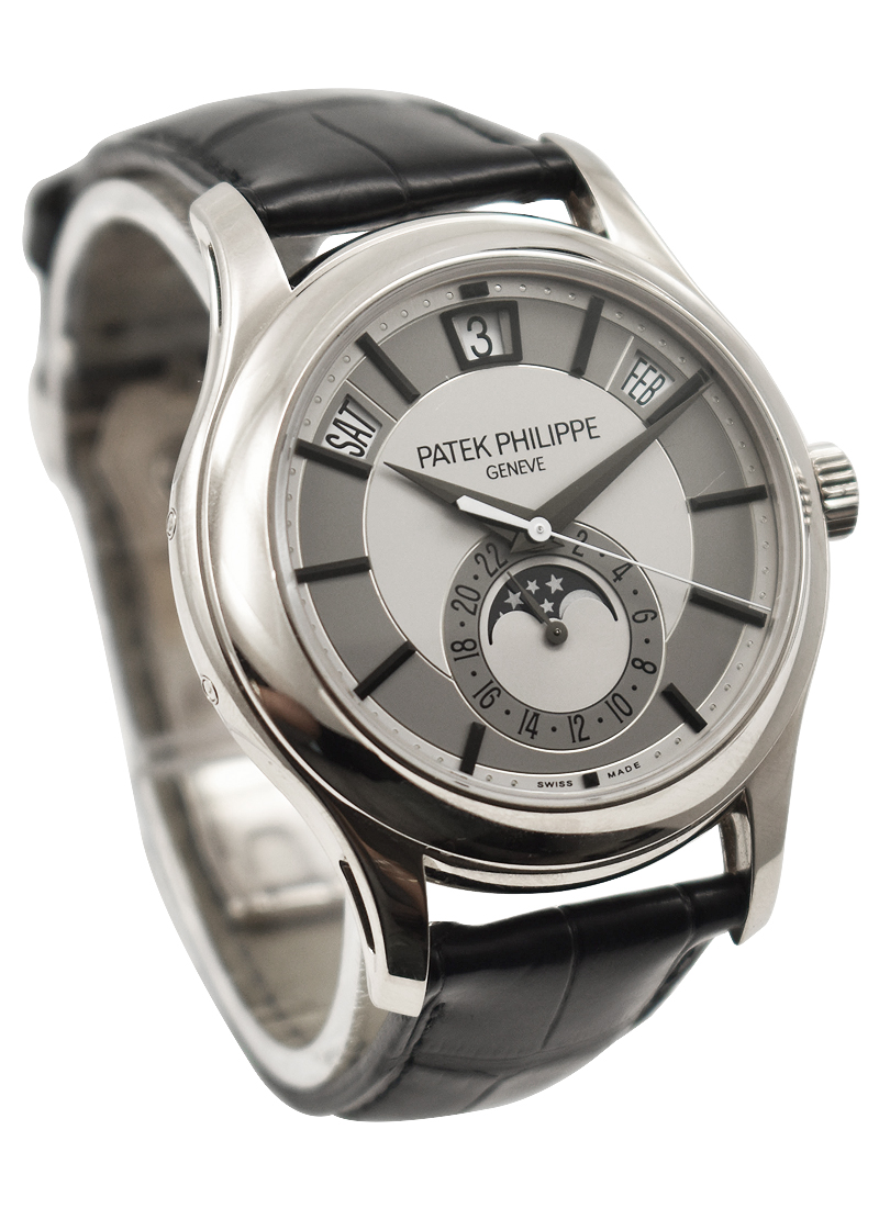 Patek Philippe Annual Calendar in White Gold 5205G-001