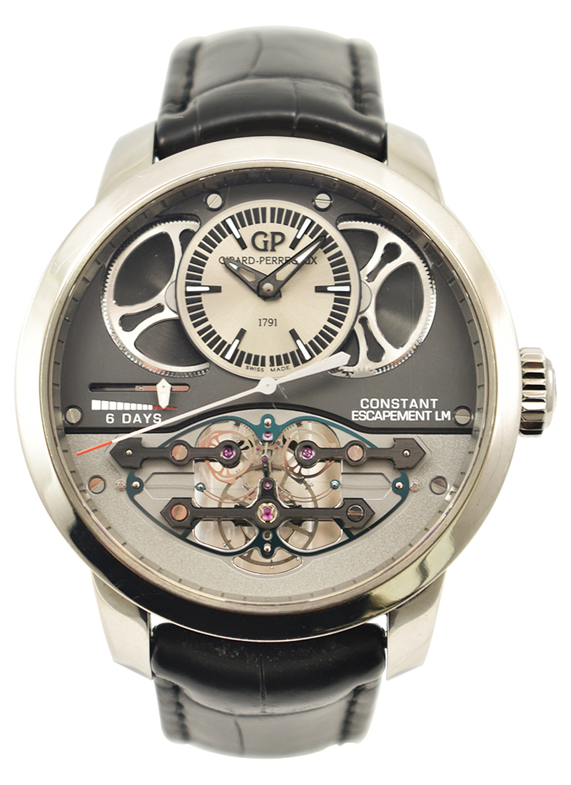 Girard Perregaux Constant Escapement LM In Titanium 93505-21-631-BA6E