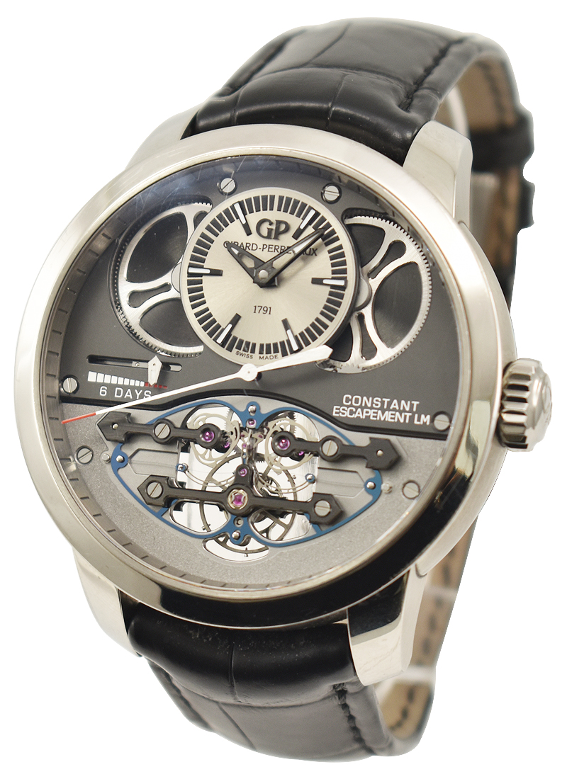 Girard Perregaux Constant Escapement LM In Titanium 93505-21-631-BA6E