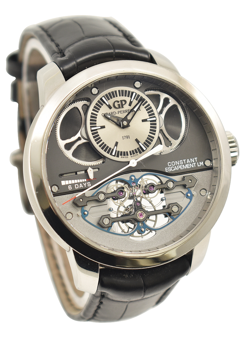 Girard Perregaux Constant Escapement LM In Titanium 93505-21-631-BA6E