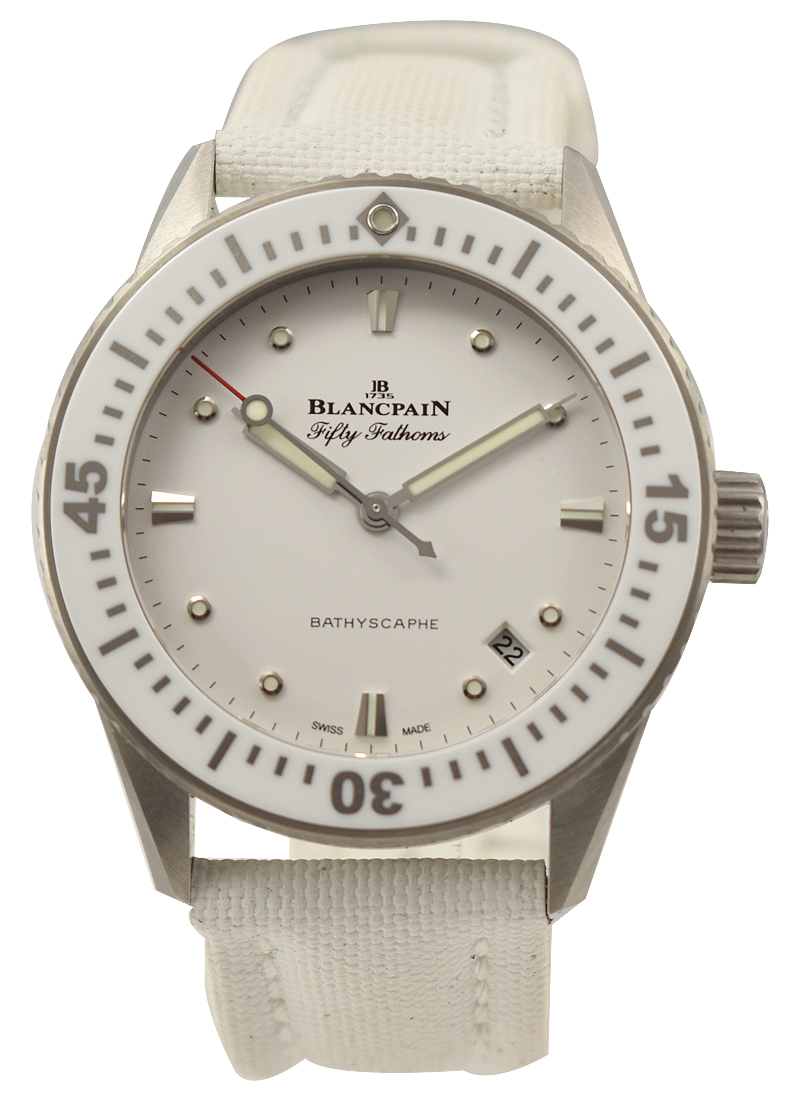 5100 1127 W52A Blancpain Fifty Fathoms Bathyscaphe Steel Rostovsky Watches