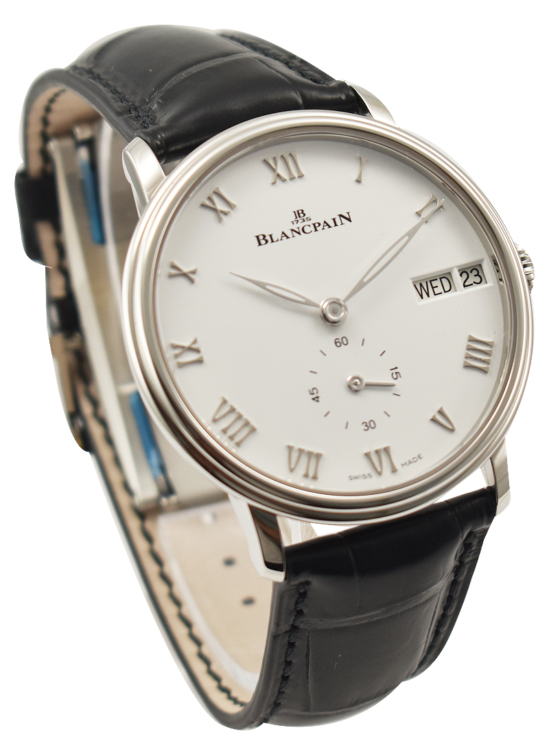 Blancpain Villeret Day Date in Stainless Steel  6652 1127 55B