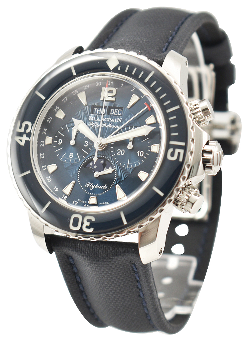 5066F 1140 52B Blancpain Fifty Fathoms Chrono | Rostovsky Watches