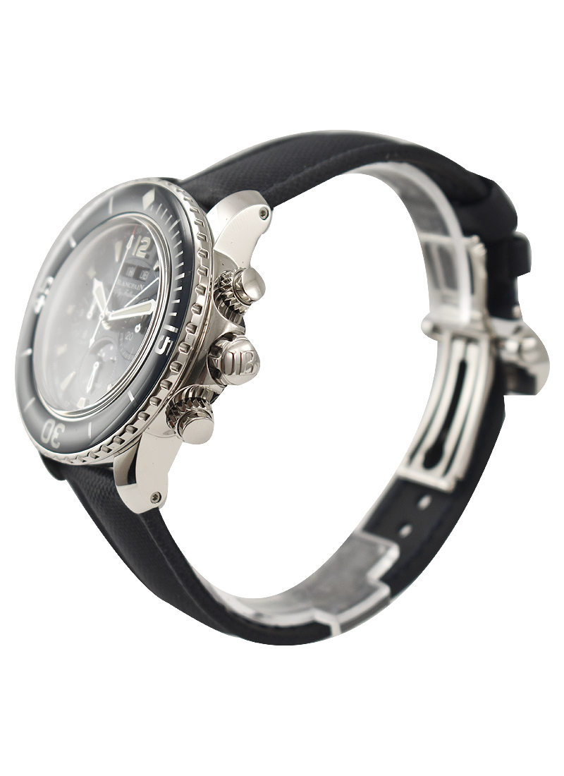 5066F 1140 52B Blancpain Fifty Fathoms Chrono | Rostovsky Watches