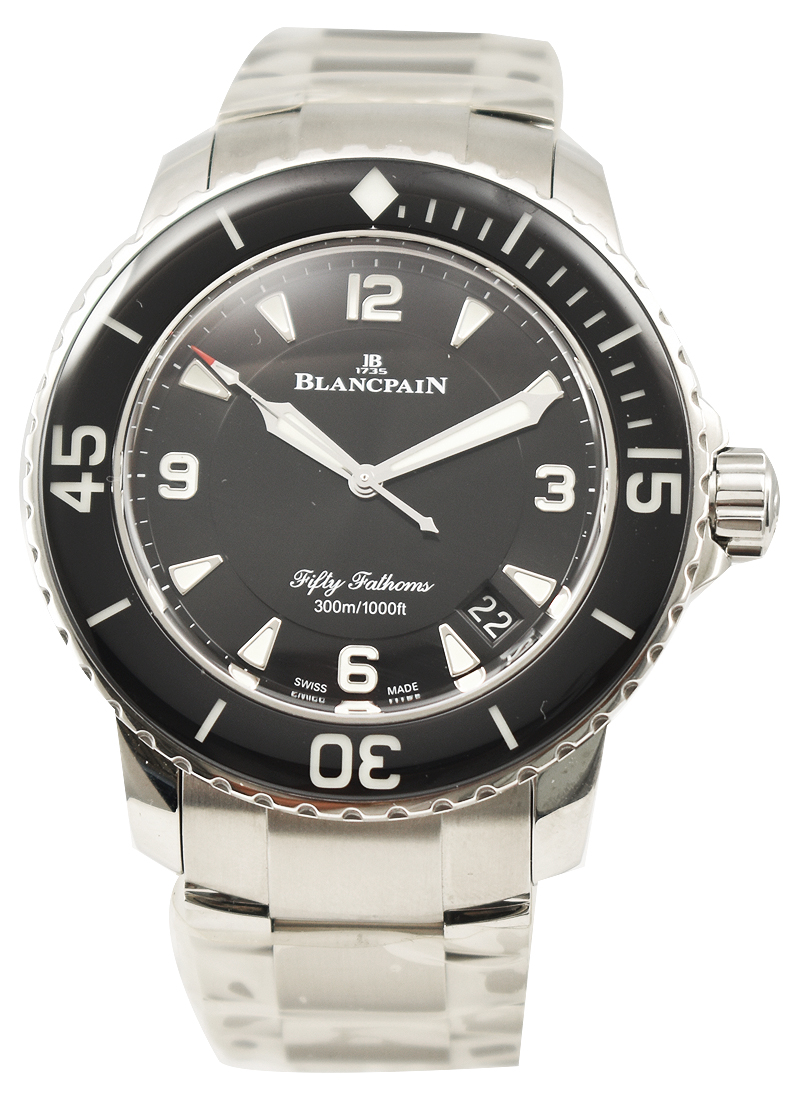 5015 1130 71S Blancpain Fifty Fathoms Steel | Rostovsky Watches