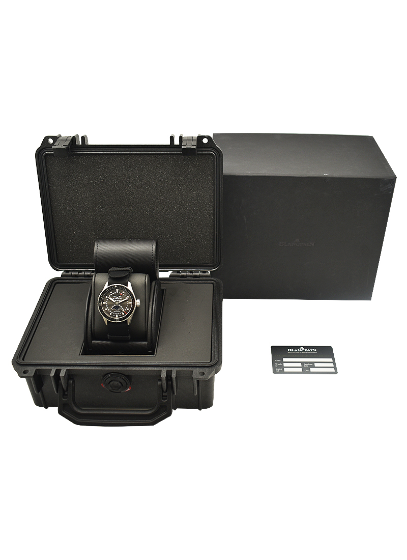 Blancpain Fifty Fathoms Bathyscaphe Complete Calendar Moonphase in Stainless Steel 5054 1110 NABA