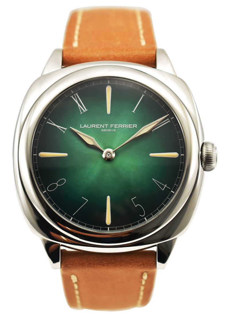 Laurent Ferrier Galet Micro Rotor Square SS California in Stainless Steel LCF031.AC.VS467C.1