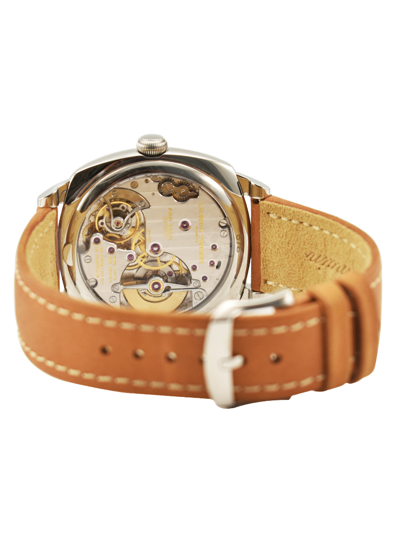 Laurent Ferrier Galet Micro Rotor Square SS California in Stainless Steel LCF031.AC.VS467C.1