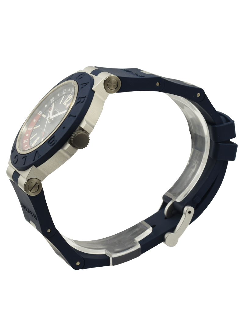 Bvlgari Aluminum GMT in Aluminum 103554