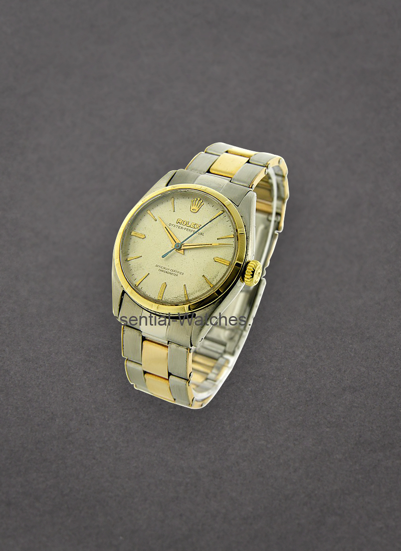 Pre-Owned Rolex Vintage Men''''s 34mm in 2-Tone-Circa 1952