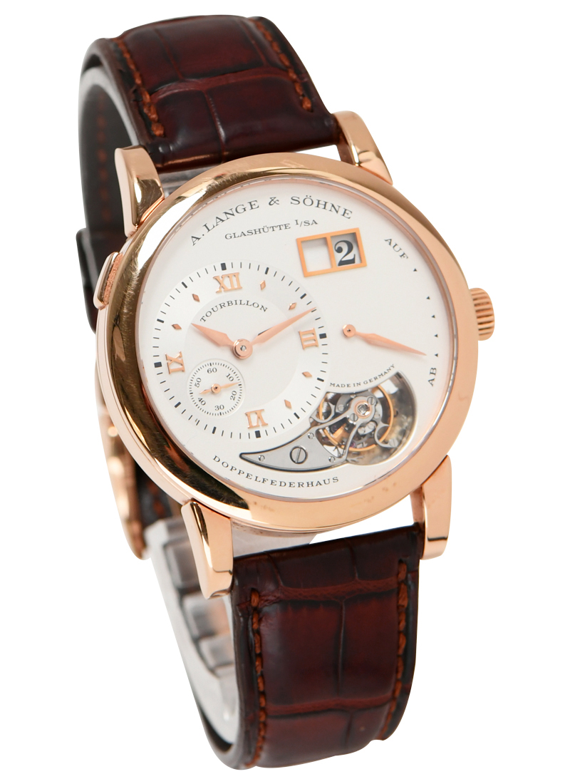 A. Lange & Söhne Lange 1 Tourbillon Limited Edition in Rose Gold Limited to 250 704.032F