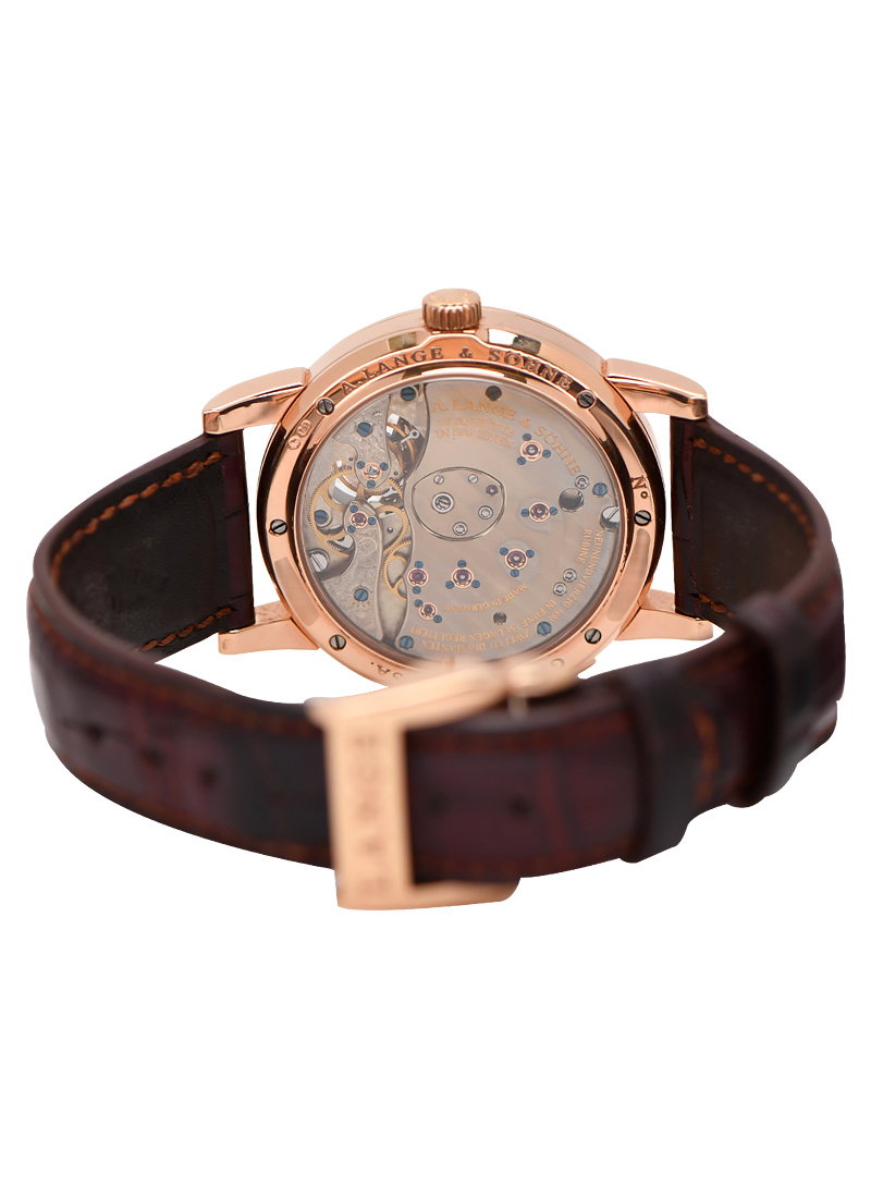 A. Lange & Söhne Lange 1 Tourbillon Limited Edition in Rose Gold Limited to 250 704.032F