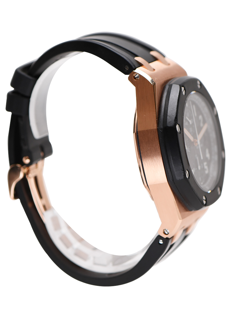 Audemars Piguet Royal Oak Offshore  chronograph "Rubberclad" in Rose Gold (Bezel has a few dings) 25940OK.OO.D002CA.01