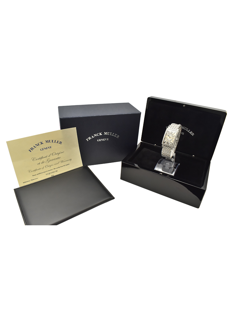 【おすすめ】 952 QZ D REL BH Franck Muller Lady's Long Island Steel その他