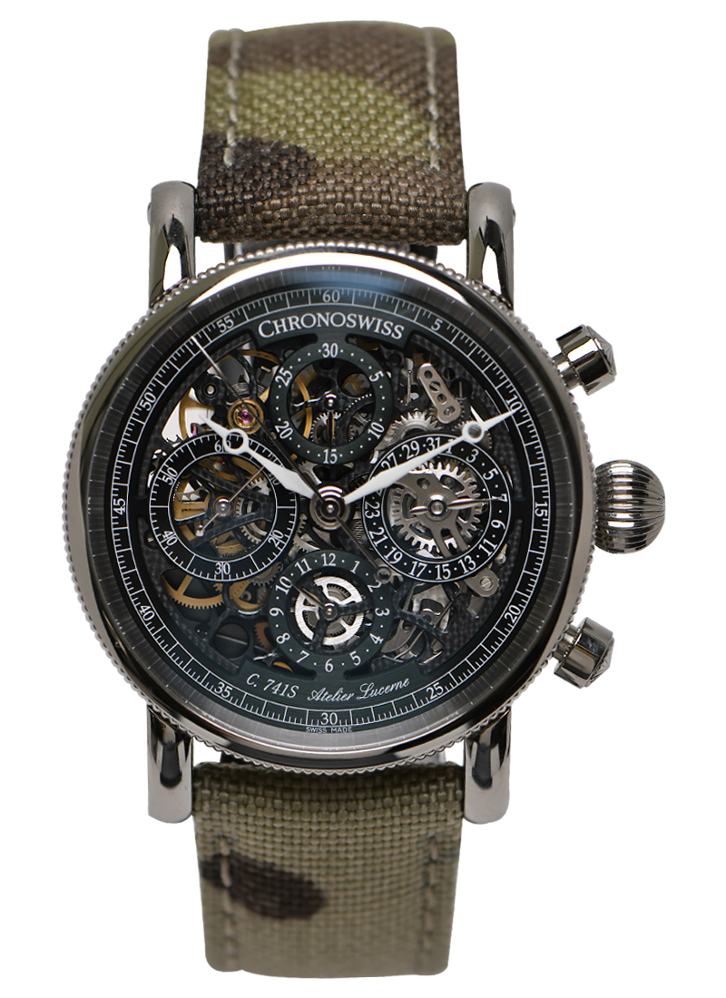 Chronoswiss Opus Chronograph in Titanium CH-7543T.1S-DGR