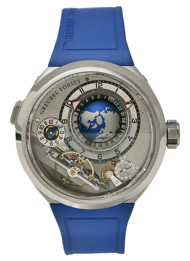 Greubel Forsey GMT Balancier Convexe in Titanium GF05B/P035