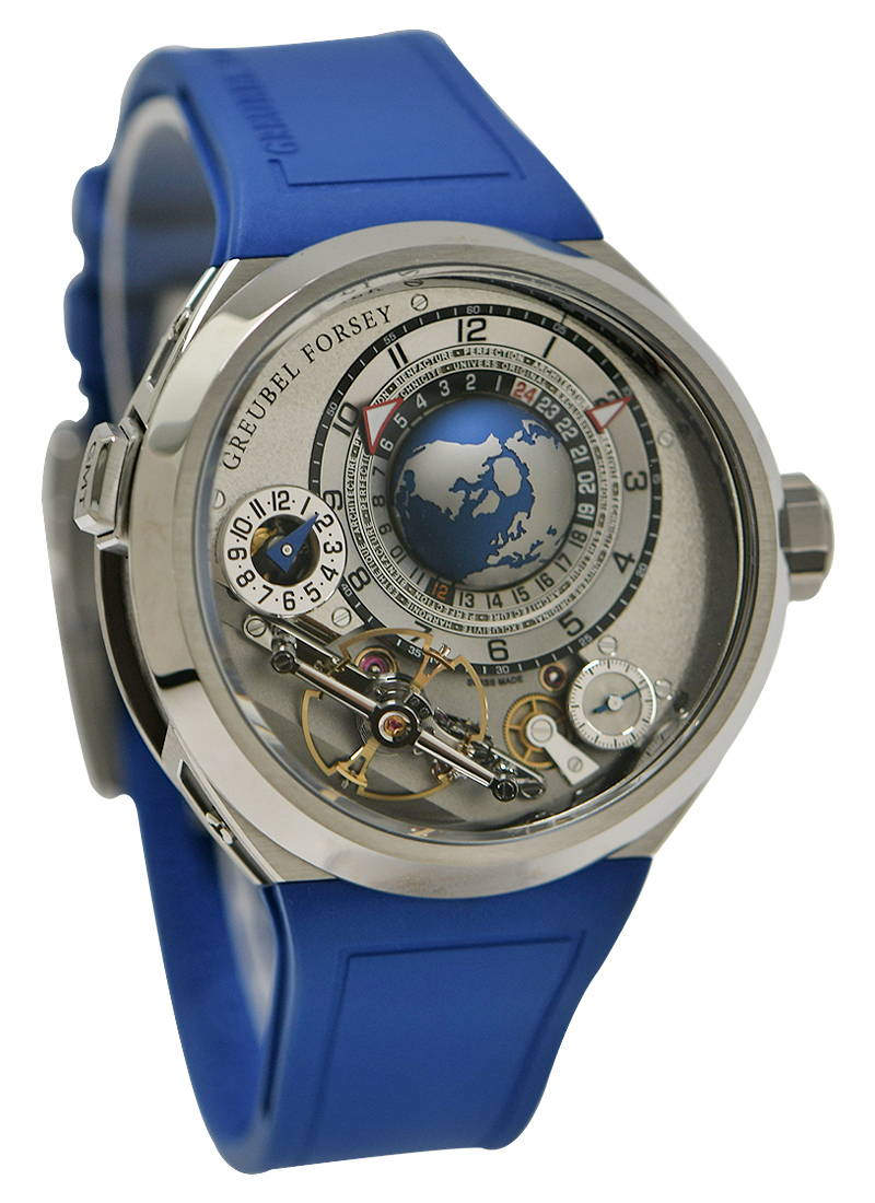 Greubel Forsey GMT Balancier Convexe in Titanium GF05B/P035