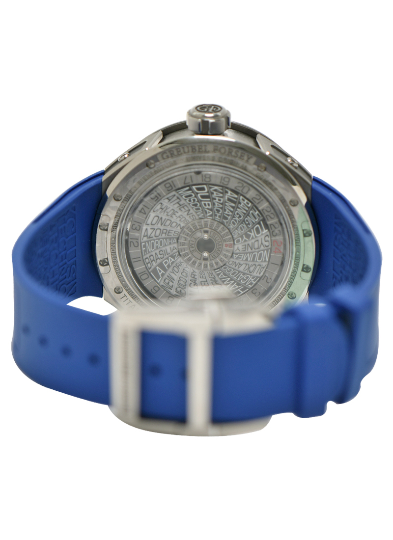 Greubel Forsey GMT Balancier Convexe in Titanium GF05B/P035