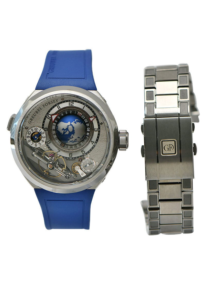 Greubel Forsey GMT Balancier Convexe in Titanium GF05B/P035