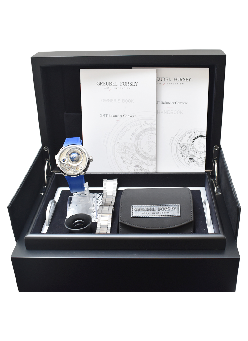 Greubel Forsey GMT Balancier Convexe in Titanium GF05B/P035