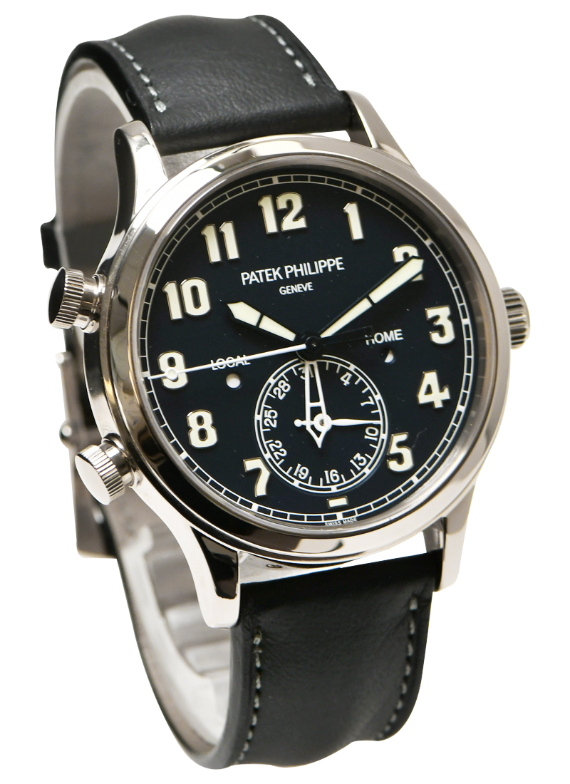 Patek philippe 5524g calatrava pilot travel time best sale