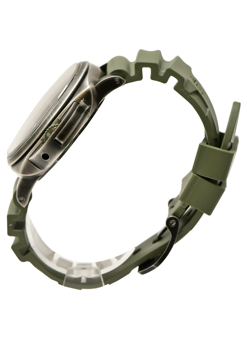 Panerai Luminor Limited Edition Navy SEALs Chronograph in Brushed Steel Brunito PAM01409