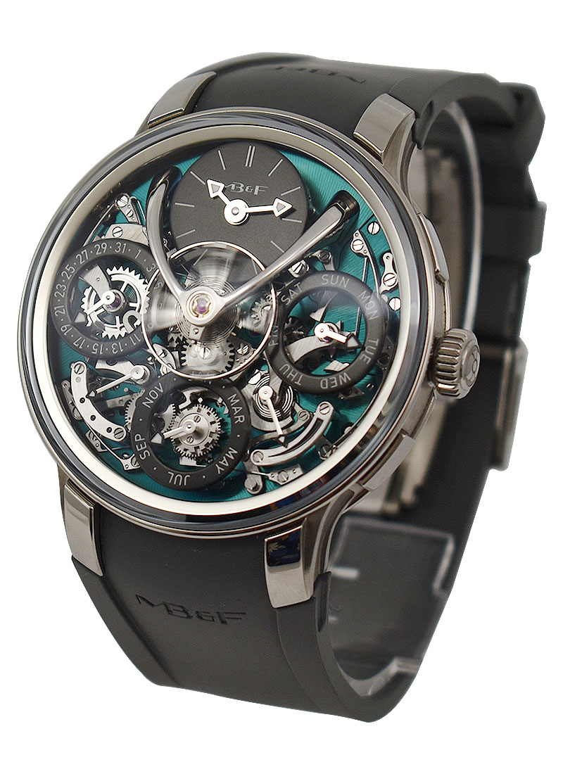 MB&F Legacy Machine Perpetual EVO in Titanium LMP 07.T.GU