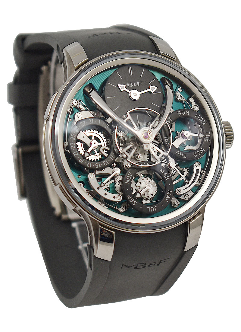 MB&F Legacy Machine Perpetual EVO in Titanium LMP 07.T.GU