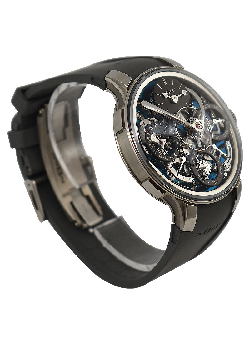 MB&F Legacy Machine Perpetual EVO in Titanium LMP 07.T.GU