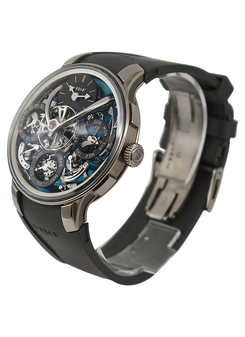 MB&F Legacy Machine Perpetual EVO in Titanium LMP 07.T.GU