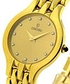 Lady's Les Palais Yellow Gold with Champagne Diamond Dial